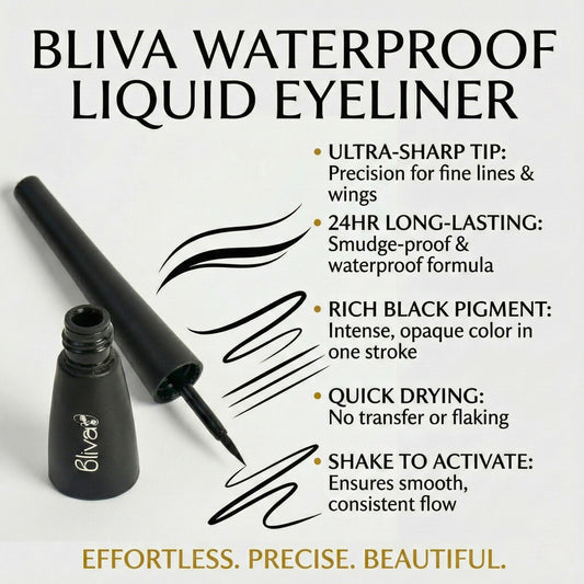 Bliva Midnight Mark Liquid Eye Liner