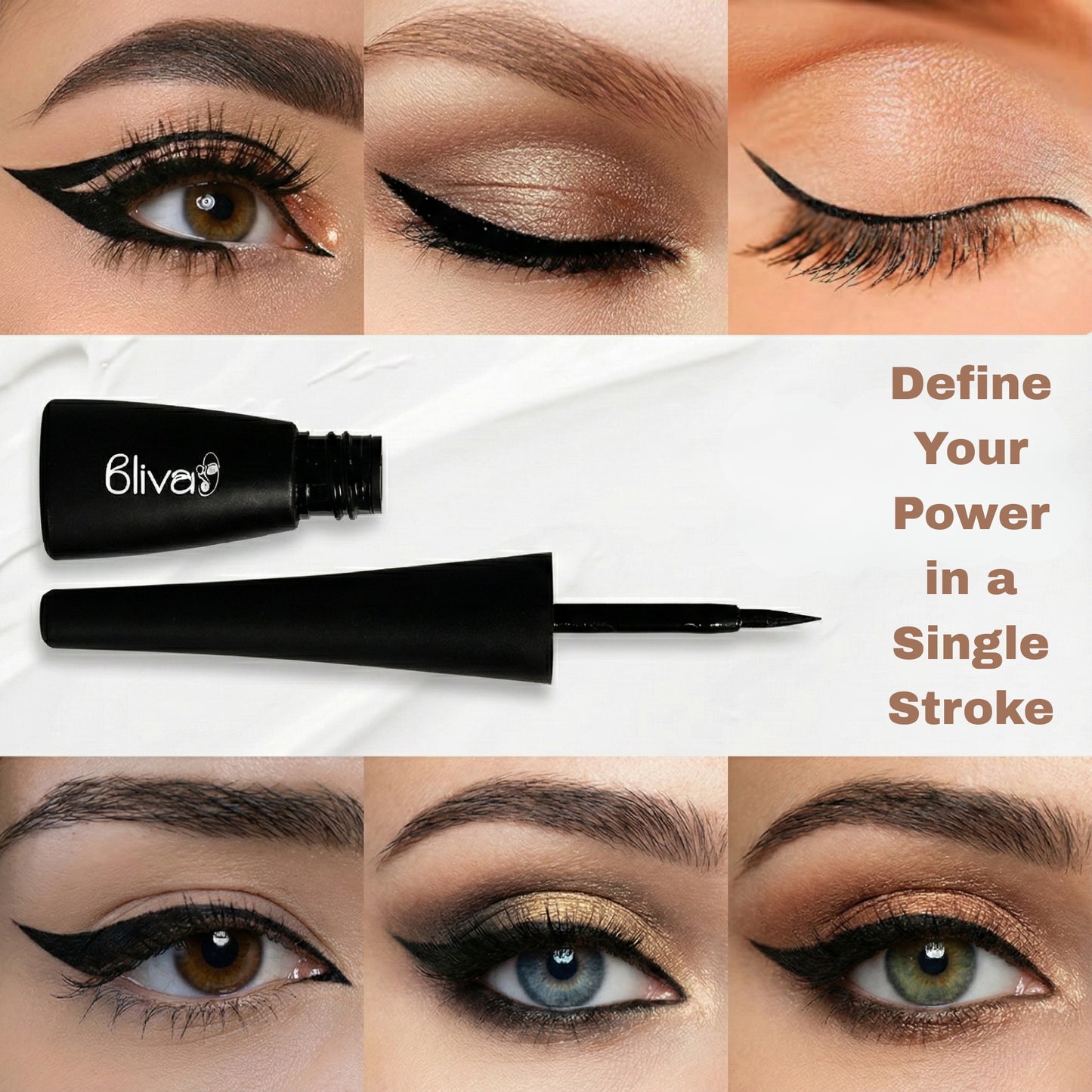 Bliva Midnight Mark Liquid Eye Liner