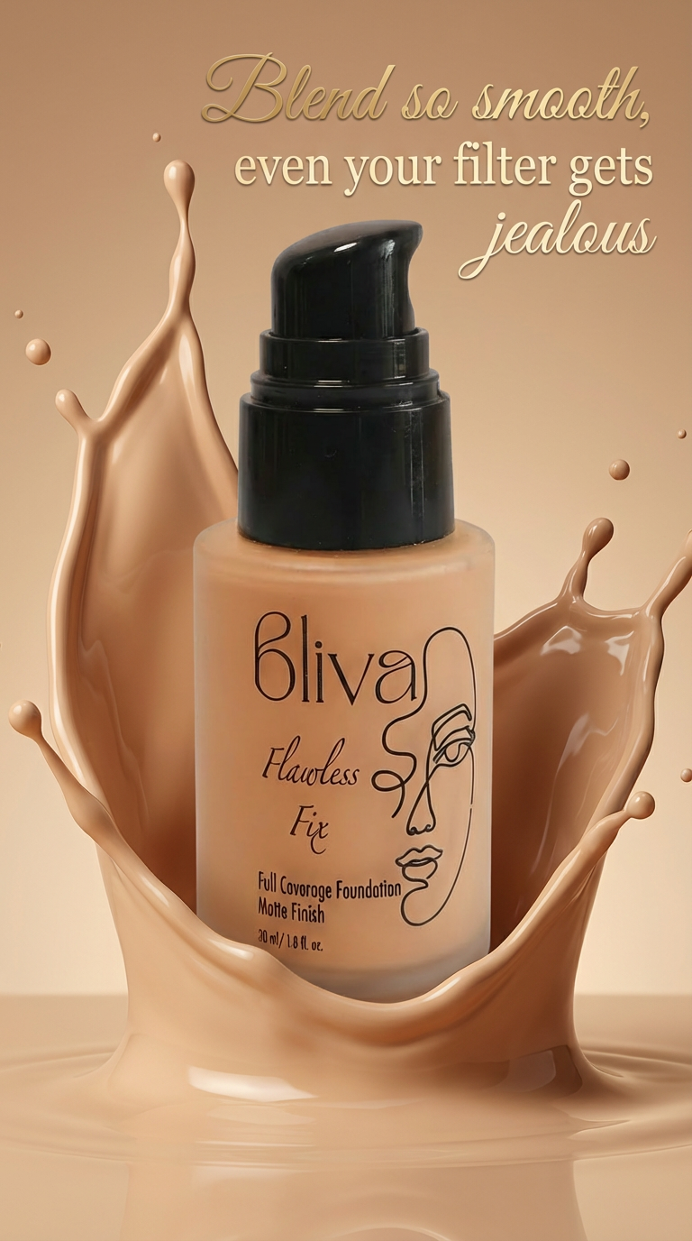 Bliva Flawless Fix Liquid Foundation