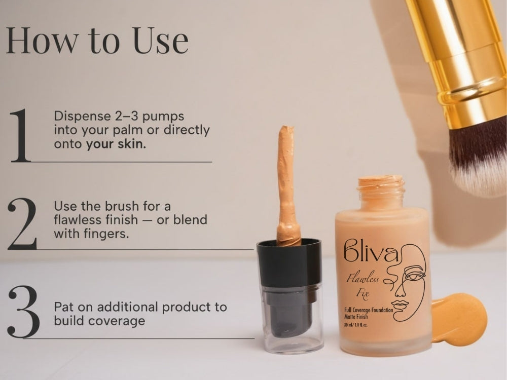 Bliva Flawless Fix Liquid Foundation