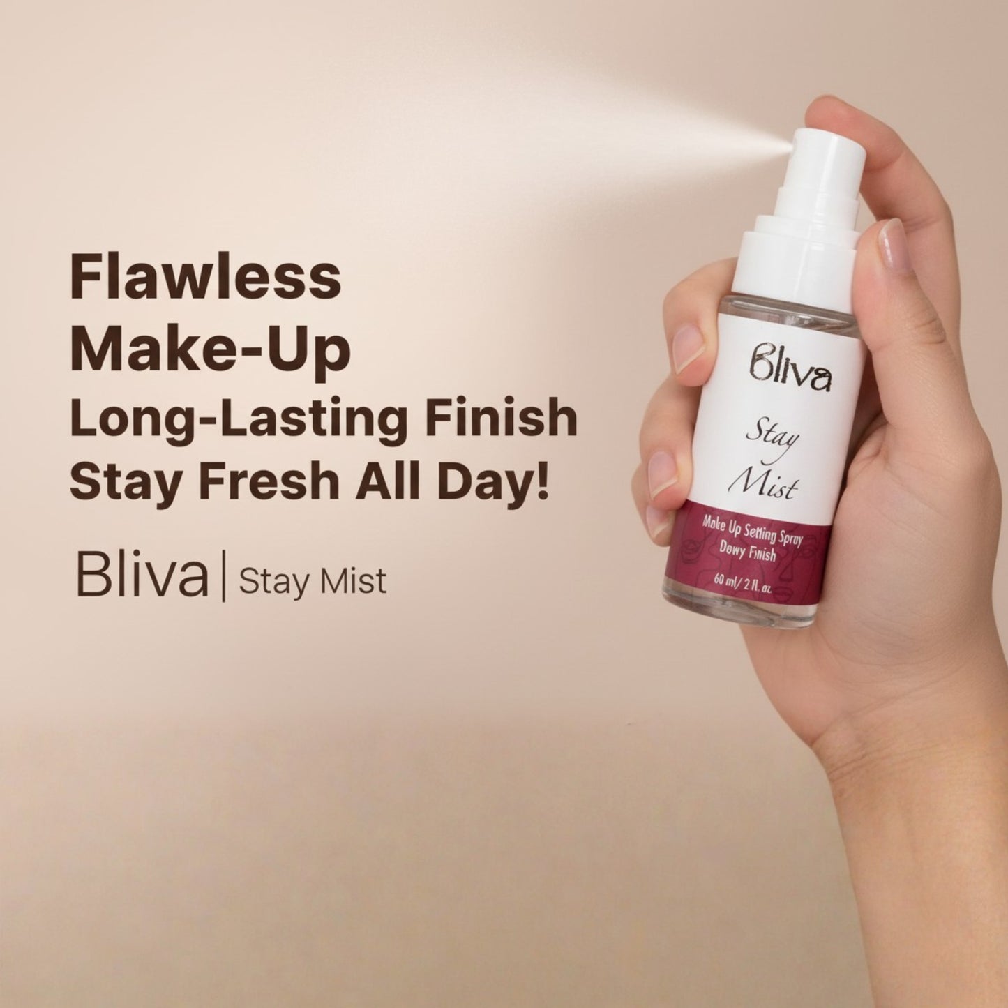 Bliva Stay Mist Makeup Setting Spray